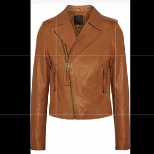 NWT Joie Ailey Leather Jacket Size Small